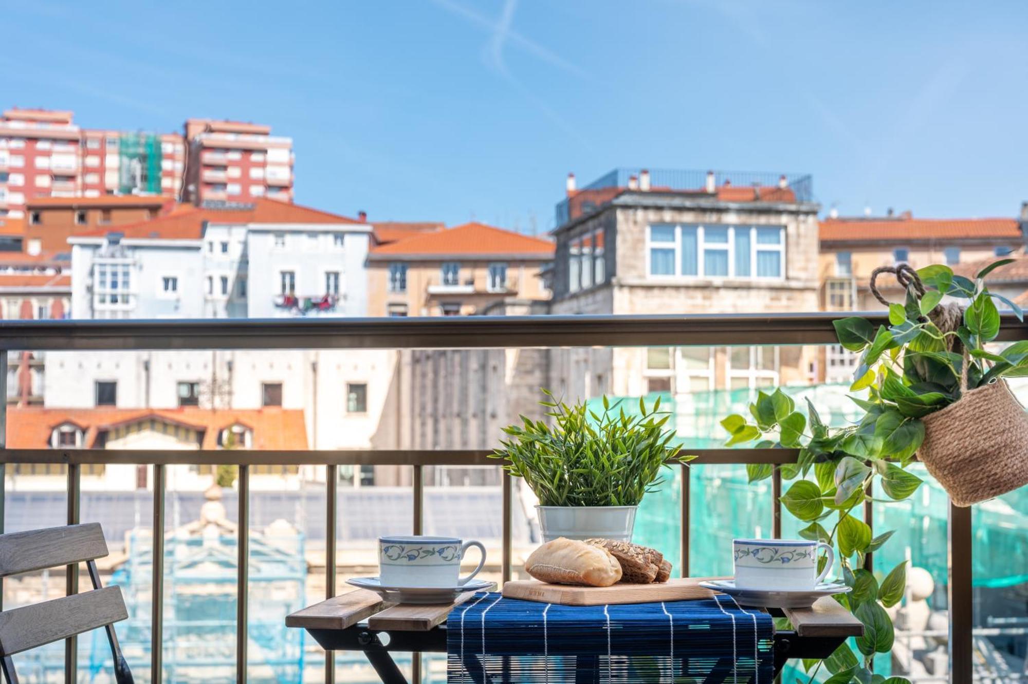 Jm8-Clasico Y Espacioso Apartamento En Pleno Centro De Сантандер Екстериор снимка